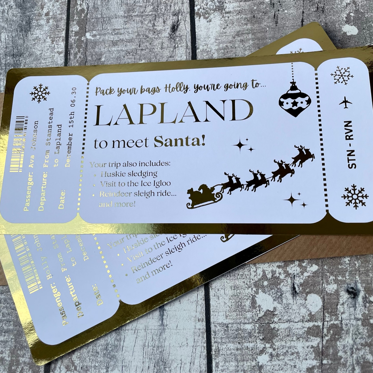 Lapland Boarding Pass, Lapland Ticket