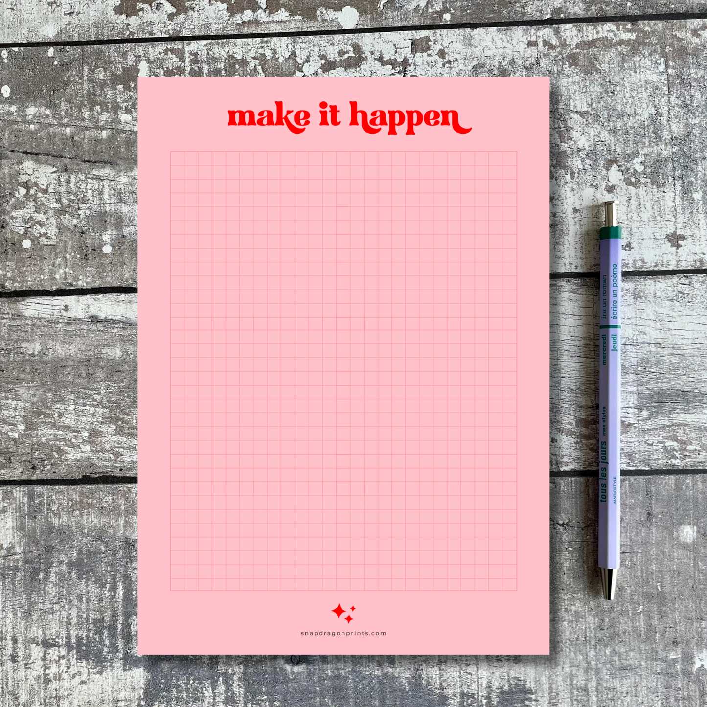 Productivity Notepad | A5 Desk Pad