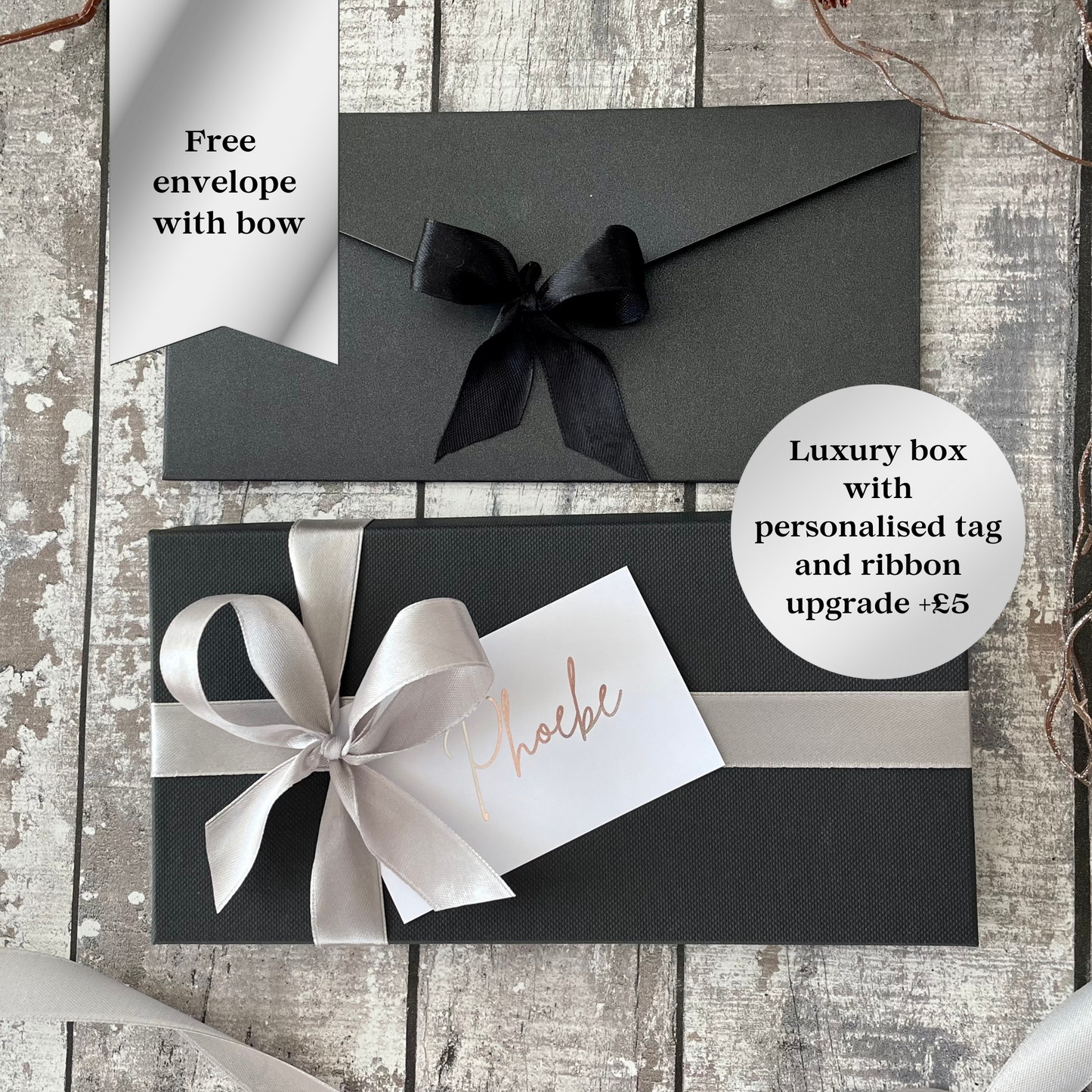 Silver Christmas | Personalised Scratch Cards