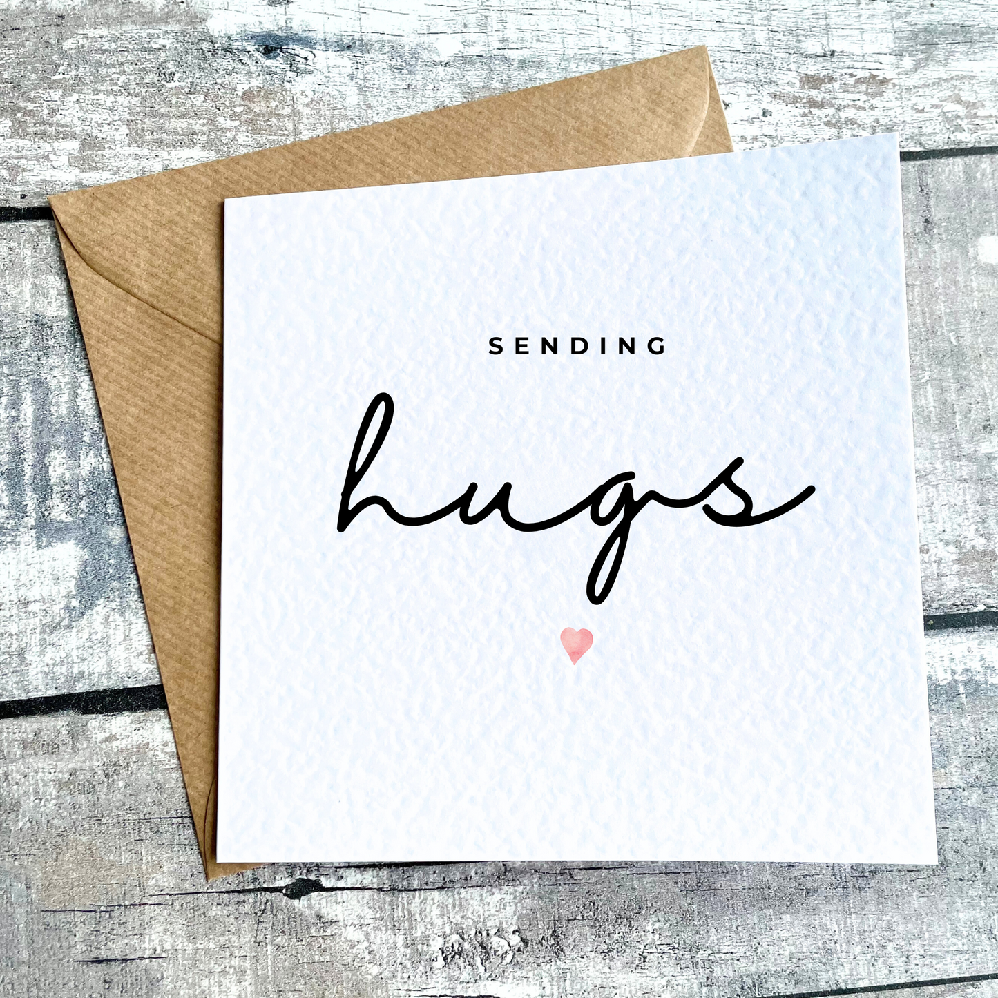 Sending Hugs Card | With Sympathy | Condolences